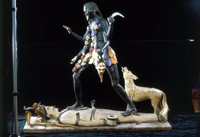 Kali che danza su Shiva da Indian School